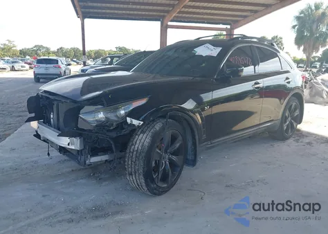 2017 Infiniti Qx70 z USA, uszkodzony, nr VIN JN8CS1MU2HM143860